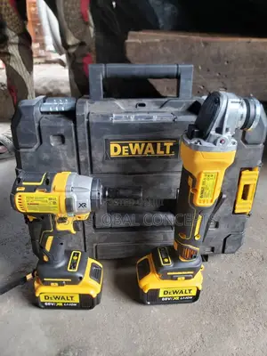 2in1 Dewalt Angle Grinder and Impact Wrench