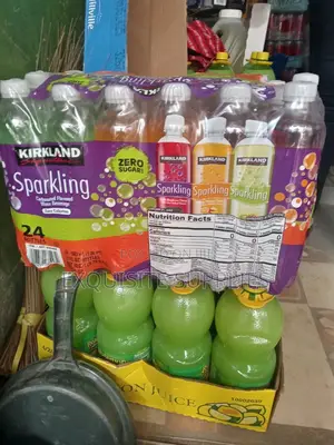 Kirkland Sparkling Carbonated Flavoured Water By 24
