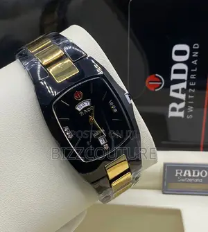 Original RADO Jublie Gold Mix Black Chain Watch Is Available