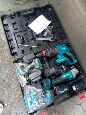 4in1 Combo Makita Screw, Hammer Drill, Impact Wrench Grinder