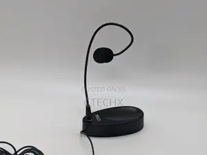 Wired Desk Microphone Slimline Mic With 3.5mm Jack Plug