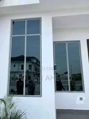 Frameless Window Attached With Burglary