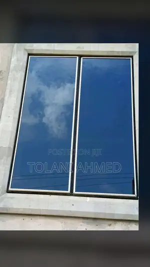 Seamless Window With Security Burglary Bars