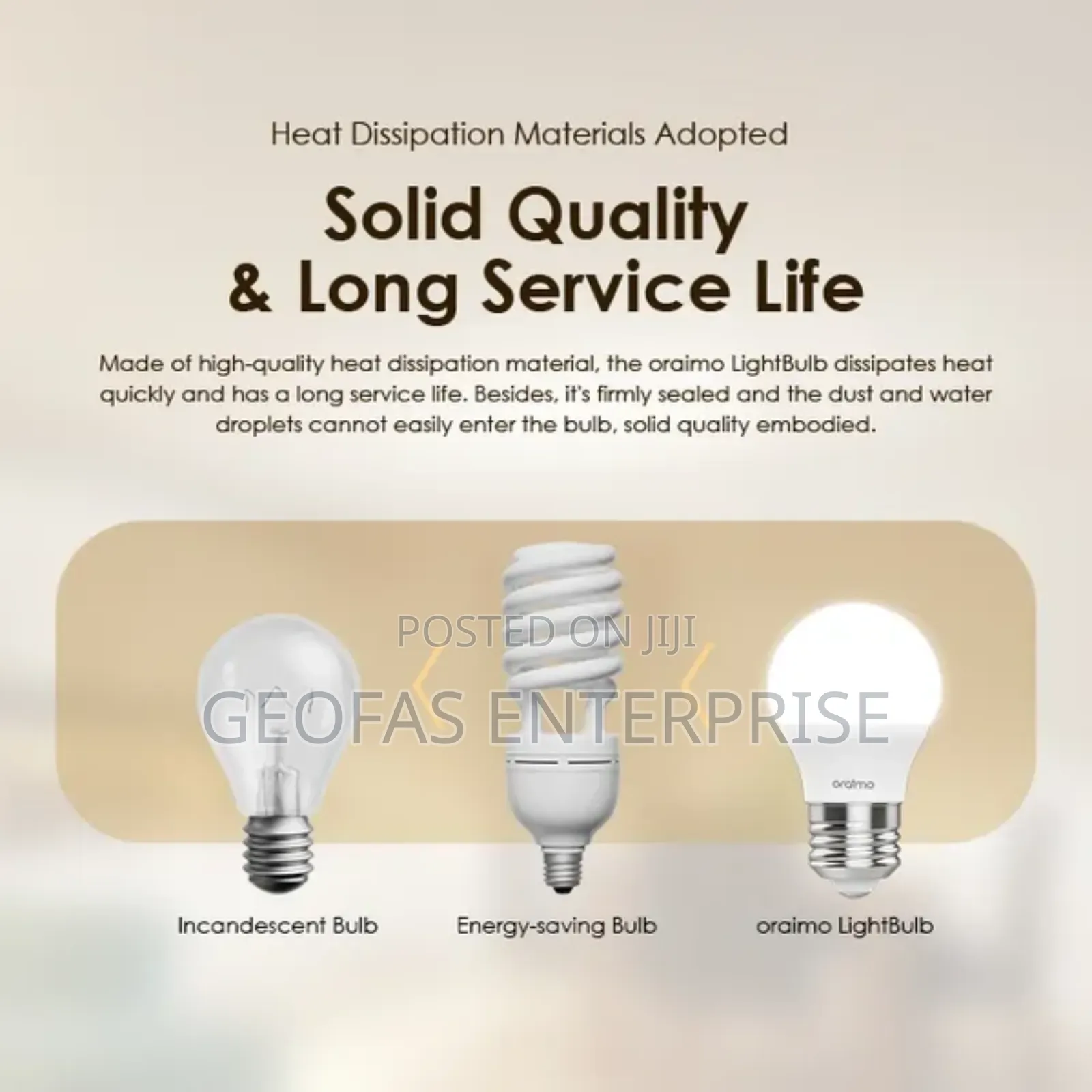 Oraimo Lightbulb 12pcs 5W LED Light Bulb