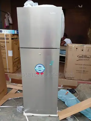 New HRF 320 Blux Haier Thermocool Double Door Fridge 320 L