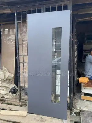 Dark Grey Kitchen Door