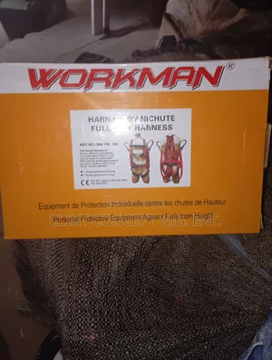 Workman Big Double Hook Safety Harness Belt
