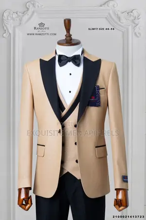 Quality Shiny Ceremonial Tuxedos Men’S Suit