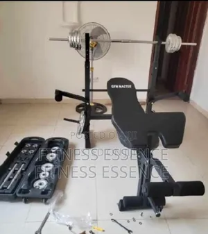 Weight Bench With 50kg Chrome Case