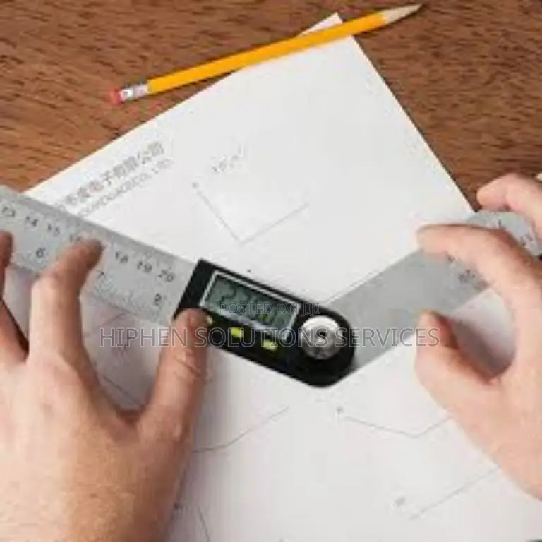 Digital Angle Finder Ruler Hand Tool