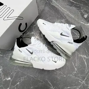 Original Nike Air Max 270 React White Sneakers