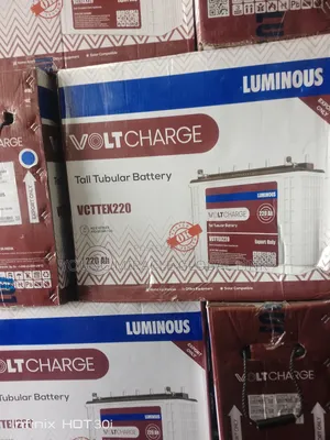 Luminous Voltcharge Tubular Battery 220ah/12v
