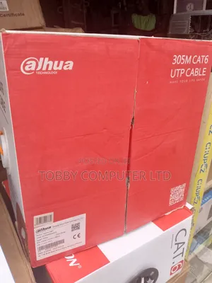 Dahua Cat6 Cable 100% Copper 305meters