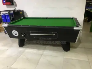 Imported Marble and Coin Pool Table