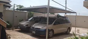 Carport Conveniently for Two Cars