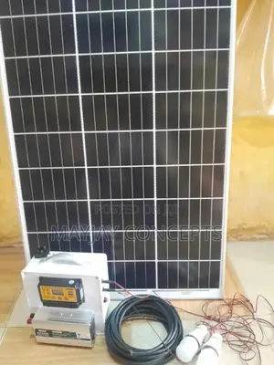 1000w Solar Generator+Panel+Bulb for Tv/Laptop/Fan/Blender