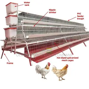 Upgrade Poultry Farming 96-bird Cage, Superior Construction
