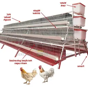 96-Bird Poultry Cage Superior Construction, Long-Lasting