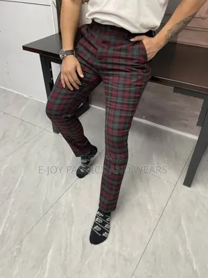 High Quality Checkered Pants