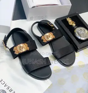 Versace Leather Sandal
