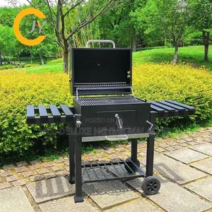Outdoor Charcoal BBQ Grill (Adjustable Heat) Event BBQ Grill