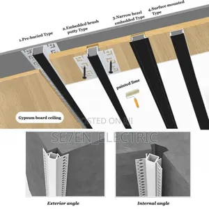 Led Wall and Ceiling Profile