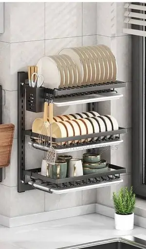 Wall Mounted Plate Rack