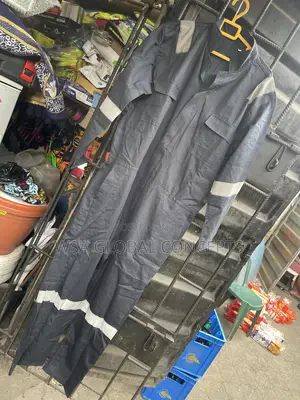 Blue Reflective Quality Coverall