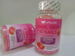 Lifeline Hair, Skin and Nail Gummies: Glow Skin Inside Out