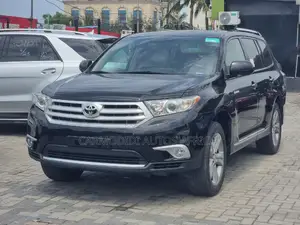 Toyota Highlander Limited 2012 Black