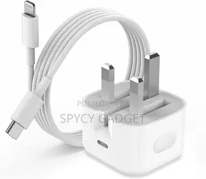 80W USB-C Power Adapter to iPhone Lightning Cable