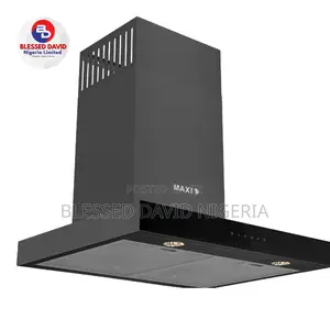 MAXI HOOD 90cm Black Glass