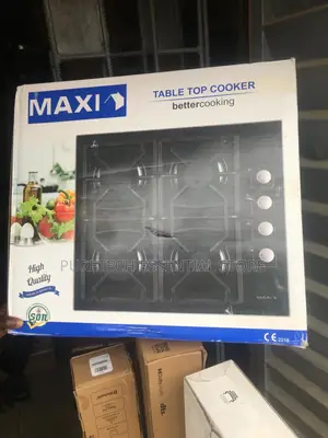 Maxi 60x60 Table Gas Burner Cabinet Inbuilt