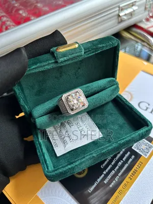 5karat Mossanite Diamond Silver Ring 010