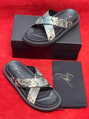 Zanotti Leather Slipers