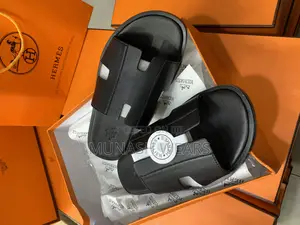 Original Leather Hermes Slipers