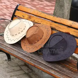 Cowboy Hat Western Suede Cowgirl Hats Fashion West Fancy
