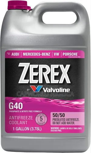 Zerex G40 Phosphate and Nitrite Antifreeze/Coolant 50/50