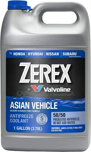 Zerex Asian Vehicle Blue Silicate Antifreeze/Coolant