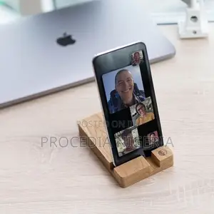 Unique Phone Holder and Tablet Stand - 100% Wood
