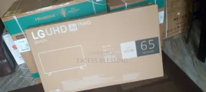 Lg 65 Inches Smart Tv+Youtube And Netflix -65uq70