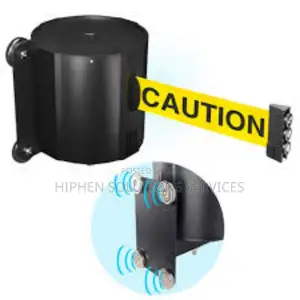 Stainless Steel Rope Safety Barriers With 6.5ft Red Belt