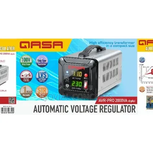 Qasa 2000W Automatic Voltage Regulator AVR-PRO2000VA Digital