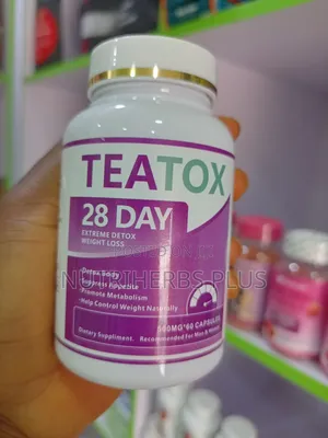 Teatox 28 Day Flat Tummy Caps Appetite Control, Metabolism