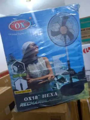 Ox Standing Fan 18 Inches Hexa Model
