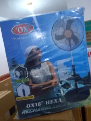 Dureable 18inches Rechargeable Fan OX