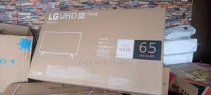 Original New LG Frameless 65" Smart TV+Mira-cast-65uq70