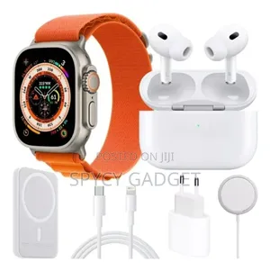 X8 Smart Watch With Earbud Wireless Charger
