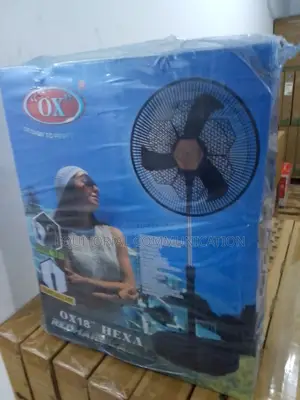 Classic18inches OX Standing Fan.Recharable