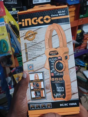 Industrial Ac/Dc Ingco Clamp Meter